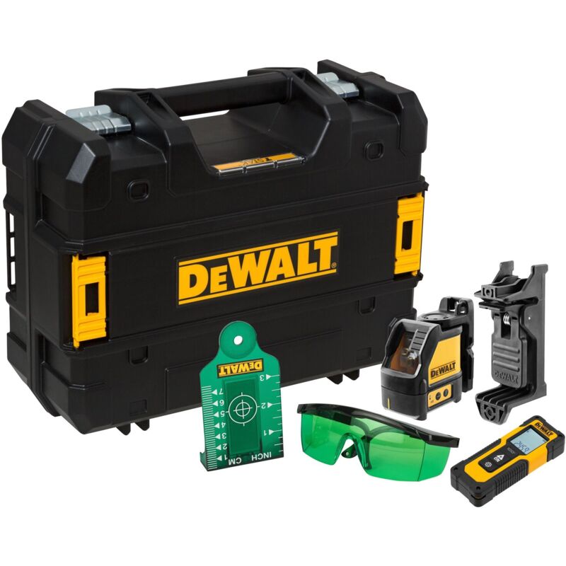 Dewalt set laser a ligne DW088CG avec télémètre DW099E DW0887100 1