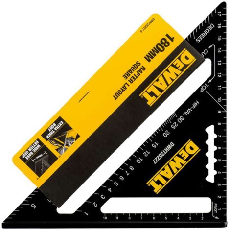 DEWALT Speed Square-Anschlagwinkel 18cm DWHT25227-0