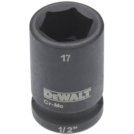 DeWalt Steckschlüssel kurz 17 mm 1/2 schlagfest