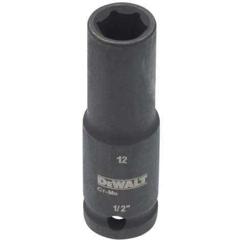 DeWalt Steckschlüssel lang 12 mm 1/2 schlagfest