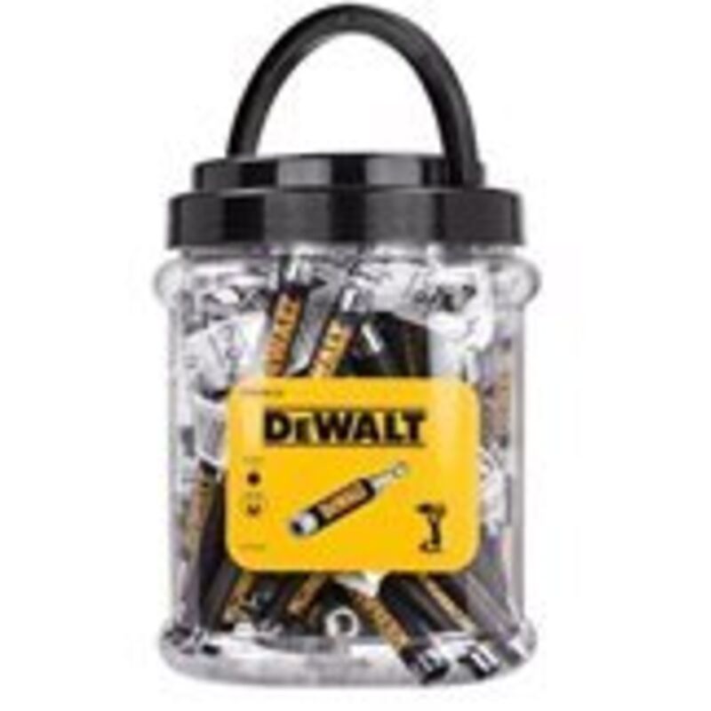 Dewalt support magnétique avec douille de guidage adaptateur pour perceuses et visseuses facilite le perçage précis conception compacte améliore la stabilité et le contrôle.