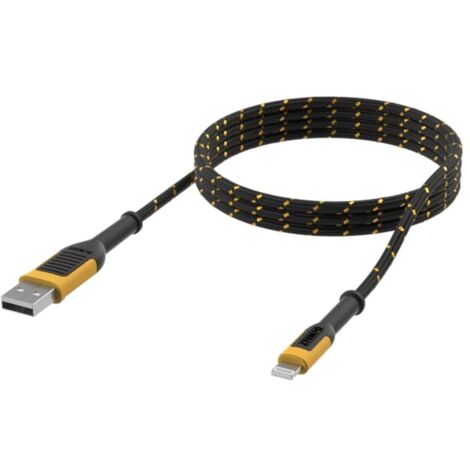 DEWALT Telecoms USB A to Lightning® Reinforced Charging Cable 1.2m (4ft)
