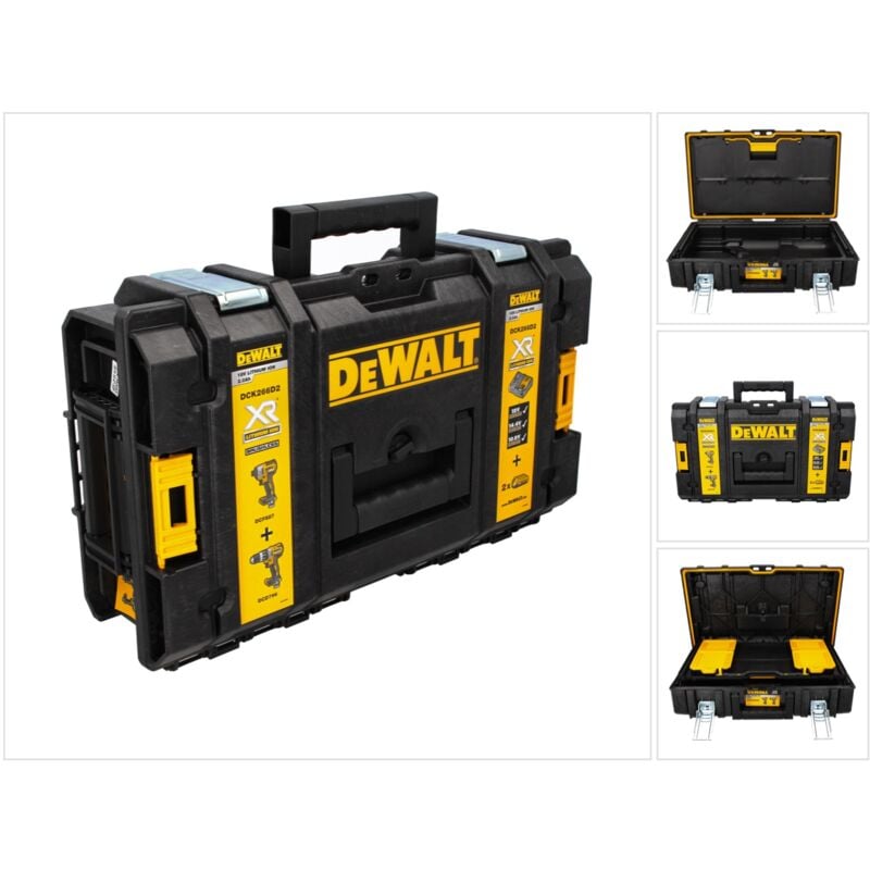 Dewalt - Tough Box ds 150 Coffret de transport + Insert pour batterie 2,0 Ah
