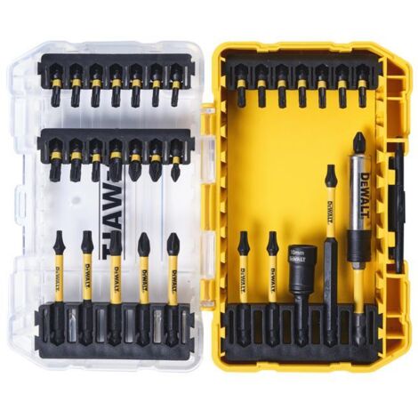DeWalt Toughcase 32-Piece Screwdriver Bit Set with Ø 25/57/89 mm Sizes (Model: DT70747T-QZ)