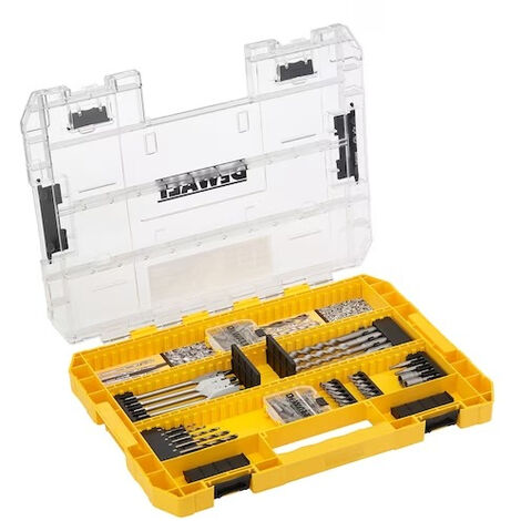 Dewalt Toughcase Coffret accessoires perçage vissage noir