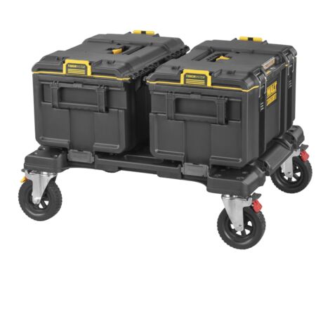 DeWalt Toughsystem Hrbrid Stackable Customizable Organiser DXL Dolly 2.0 Cases
