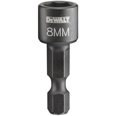Dewalt – Clé à douille hexagonale magnétique 35 mm – Acier pour durabilité – Conception compacte pour espaces étroits – DT7462QZ