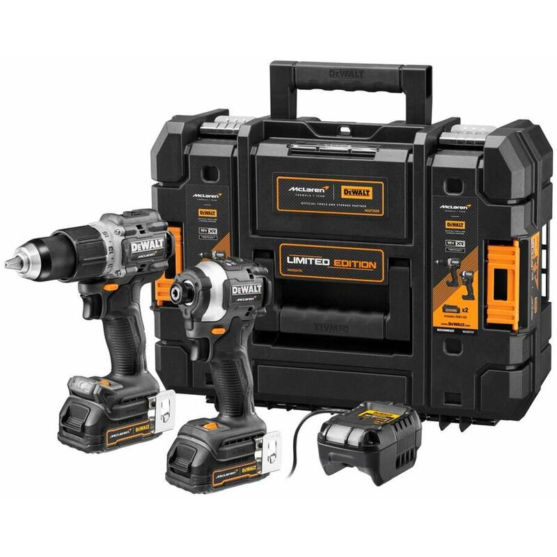 Utensili - Set trapano a batteria 18V, avvitatore