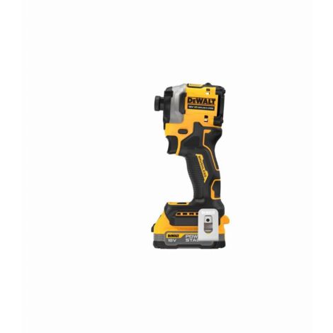 Dewalt – Trousse batterie 18V avec 2 batteries 1.7Ah – DCK2050E2TQW – Perceuse à percussion et visseuse à chocs – Coffret de transport T-STAK