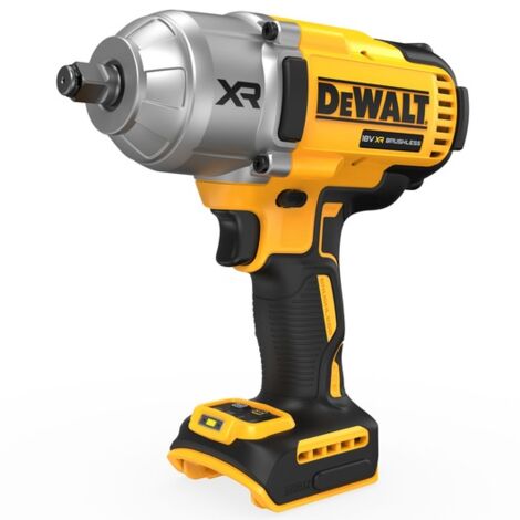 DeWALT Utensili - Avvitatore a impulsi 18V a batteria, 2x batterie 5,0 Ah XR, copertura in gomma, caricabatterie DCF900P2G