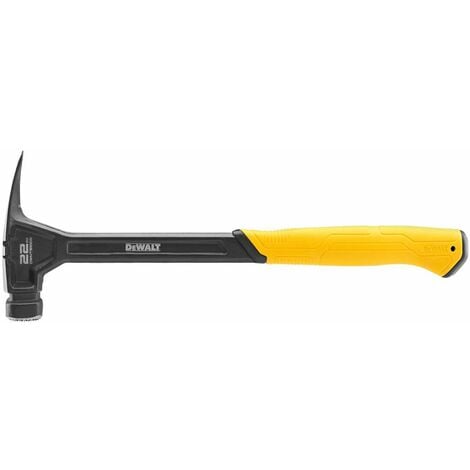 DeWALT Utensili - Martello in acciaio 624 g, penna dritta, testa fresata DWHT51005-0