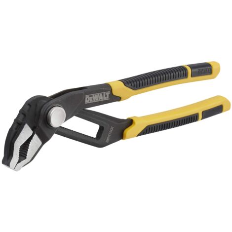 DeWalt V-Jaw Push Lock Pliers, 250mm (DHT074431)