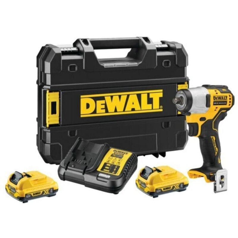 Dewalt - klucz udarowy 3/8' 12v dcf902d2 168nm 2x2,0ah tstak