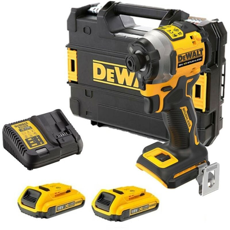 Dewalt - DCF850D2T Visseuse à chocs ultra compacte xr 18V 2 x 2.0 Ah Li-Ion Brushless