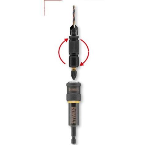 DeWalt Vorbohrer mit Senker Nr. 6 Flip+Drive