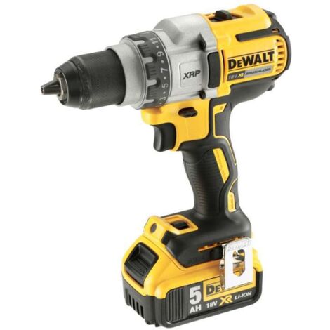 DeWALT Werkzeuge - Akku-Bohrschrauber 18V, 2 x 5,0 Ah Li-Ion Akkus, Ladegerät DCD991P2