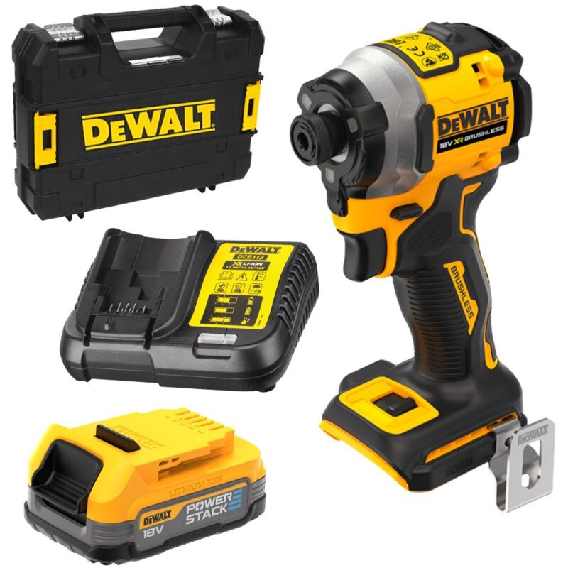 Dewalt - Zakrętarka Udarowa 18v 208nm 1x1, 7ah Powerstack Dcf850e1t
