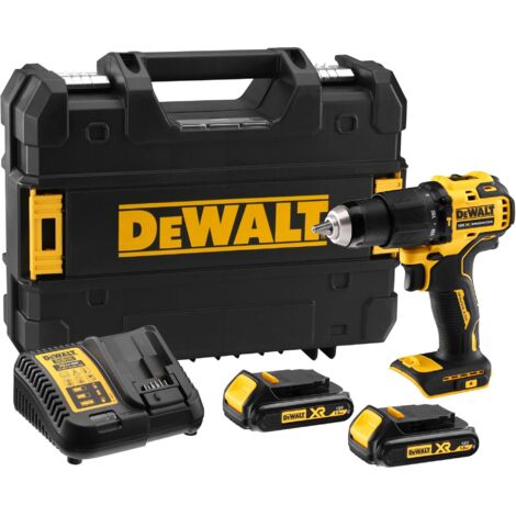 Dewalt wiertarko-wkrętarka udarowa 18v 65nm 2x1,5ah brushless dcd709s2t