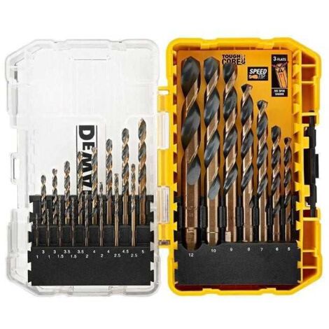 DEWALT WIERTŁO METAL HSS-G KPL.23szt. BLACK & GOLD