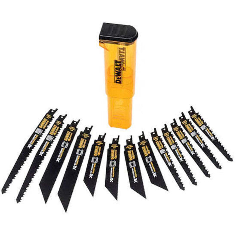 Coffret 13 Lames scie sabre XR Extreme Runtime DEWALT DT99550 - vue 2