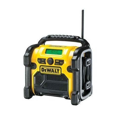 DeWalt DCR020-QW Akku- und Netz-Radio fuer 10,8 - 18V
