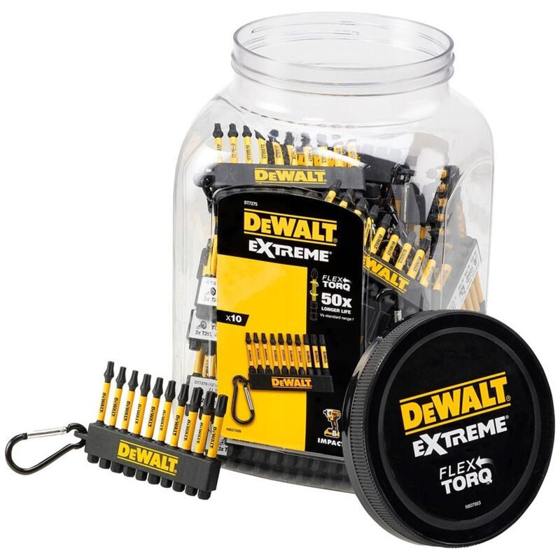 Zestaw KoÅ¿cÃ³wek Flextorq 10cz. Phpz 57mm Brelok Dewalt