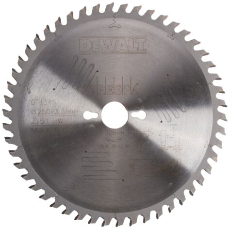 DeWALT Zubehör - Sägeblatt 250x30 mm, 50 Zähne DT4345
