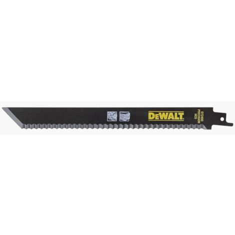 DeWALT Zubehör - Sägeblatt für Dämmstoff 6 TPI, Länge 225 mm, 2 Stück DT2450