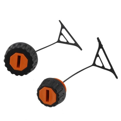 DEWIN 2 Stück Tankdeckel für STIHL 028 038 020 021 023 024 025 026 034 036 048 Tankdeckel Kettensägenteile