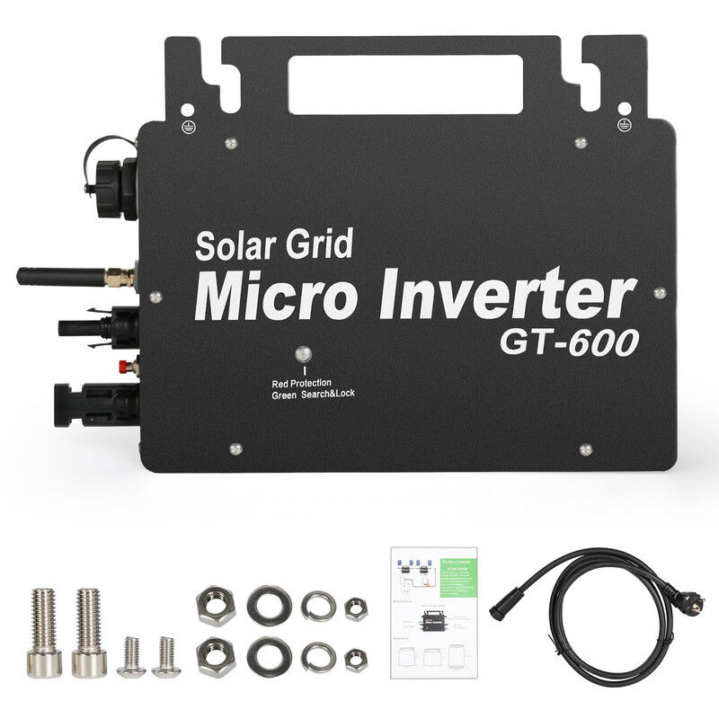 Dewin - 600W Panneau Solaire Grille Cravate Micro Onduleur avec WiFi Communication app Surveillance AC220V Prise eu