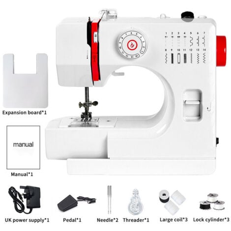 DEWIN-725A Electric 14 Line Trail Sewing Machine Upgrade (British Regulations)