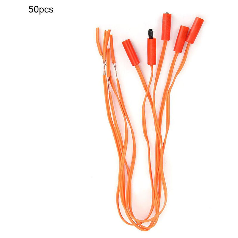 Dewin - Câble Lgniter - 50 pc 30 cm Câble de Feu d'artifice électronique de télécommande pour Lgniter électrique(30 cm)
