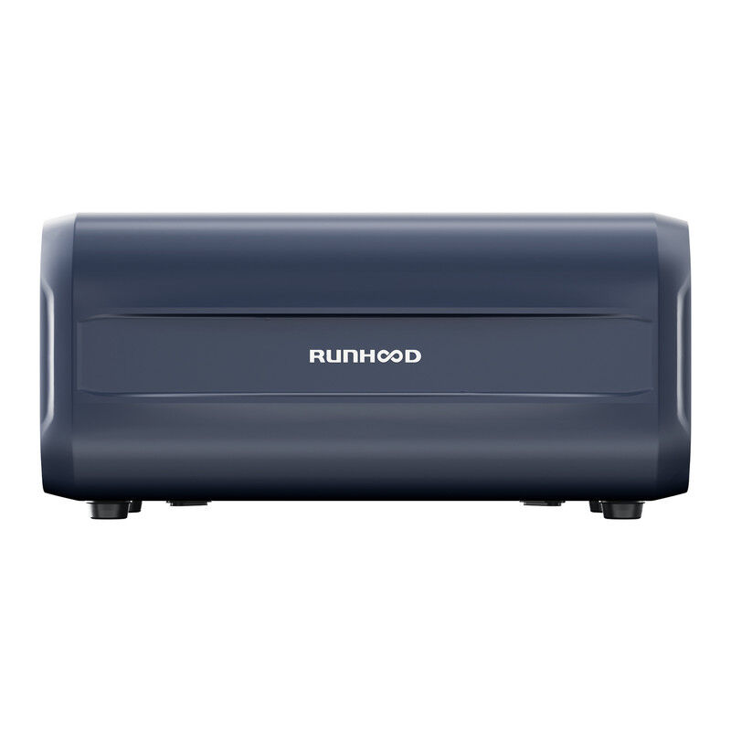 Dewin - Pack de batteries extensible, alimentation de secours LiFePO4 2400 Wh avec double prise parallèle cc