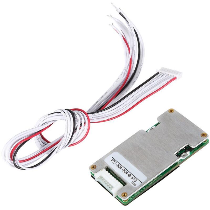 Panneau de Protection de Batterie au Lithium 24V 20A 7S Panneau de Protection de Batterie Lithium Li-Ion 18650 avec équilibrage - Dewin