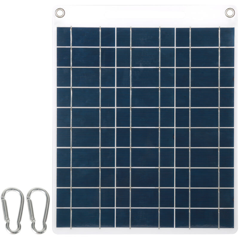Panneau Solaire 30 w 5 v Double usb Chargeur Solaire Portable Chargeur de téléphone Portable extérieur pour Camping randonnée - Dewin
