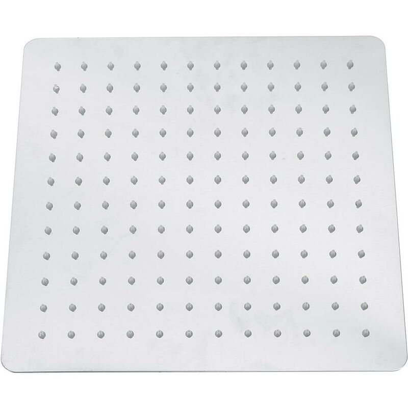 Dewin - Pommeau de Douche à Pluie de 12 Pouces Pommeau de Douche Fixe Carré, Grande Pomme de Douche à Pluie en Acier Inoxydable Pomme de Douche à