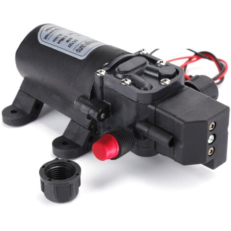 DEWIN Pompe à Eau Haute Pression - DC 12V Pompe à Eau Haute Pression 116Psi Auto-amorçante Caravane Camping Bateau