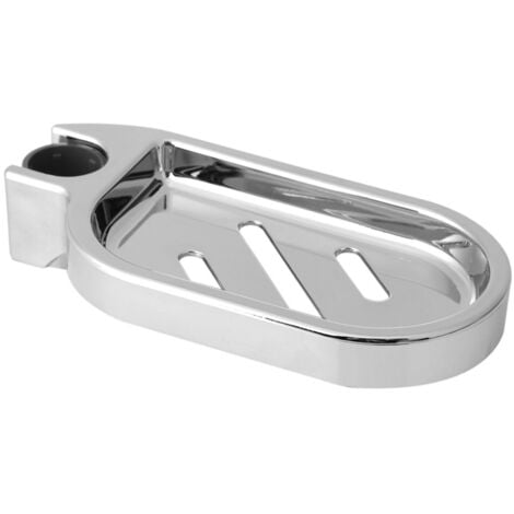 DEWIN Porte-Savon pour Tringle de Douche Slide Gadget ABS Pratique de Salle de Bain, diamètre du Trou 25 mm