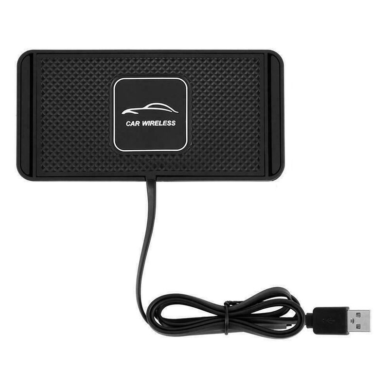 Dewin - Tapis de Charge Rapide Voiture qi Chargeur sans Fil Pad Support de téléphone Support Dock