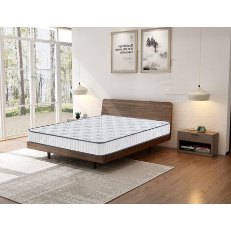 DEWINNER Matelas 160x200cm Mousse 22 cm et Mousse A Mémoire Matelas  Parfait Soutien Haute Resilience Ultra Respirante  Matelas réversible à Deux Faces entièrement utilisables