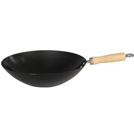 Dexam 30cm Non-Stick Carbon Steel Wok