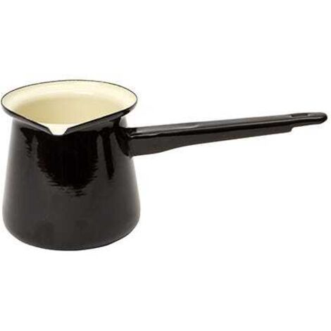 Dexam Black Enamelware Turkish Coffee Pot