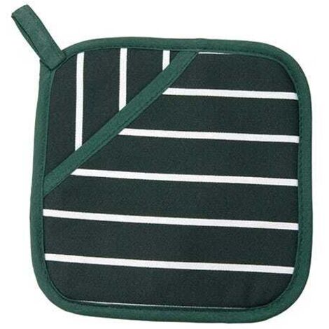 Dexam Rushbrookes Classic Butchers Stripe Pot Grab Green
