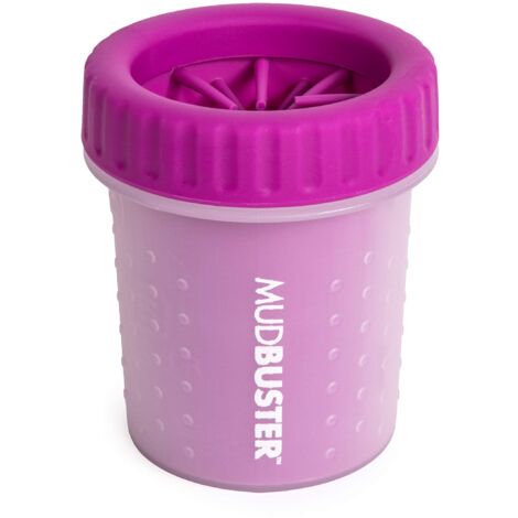 Dexas MudBuster - Pulitore portatile per zampe di cane, piccolo, fucsia, accessorio per animali domestici di alta qualità