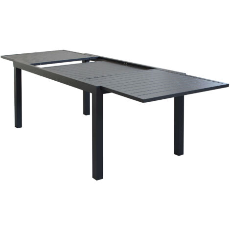 DEXTER - tavolo da giardino allungabile in alluminio da 160 x 90 cm