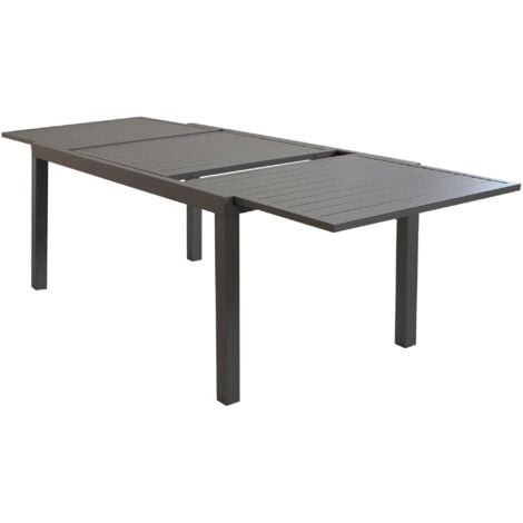 DEXTER - tavolo da giardino allungabile in alluminio da 160 x 90 cm