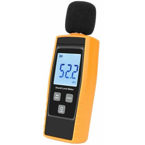 Dezibel-Messgerät Schallpegelkalibrator Lcd Digitaler Dezibel-Logger Handheld-Geräuschmessung Umgebungslärmdetektor
