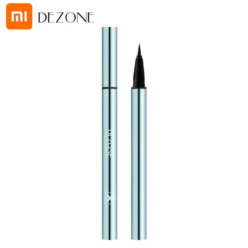 

Delineador de ojos liquido de secado rapido a prueba de agua Make Up Beauty Lapiz delineador de ojos de larga duracion Negro - Dezone
