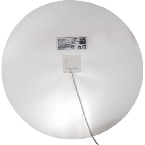 DFG-R40 : Miroirs désembués ronds de 40 cm de diamètre, 230 V CA