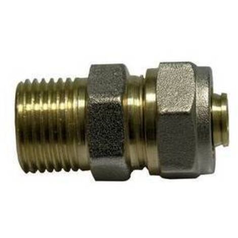 Dfx male straight fitting pour multicouche